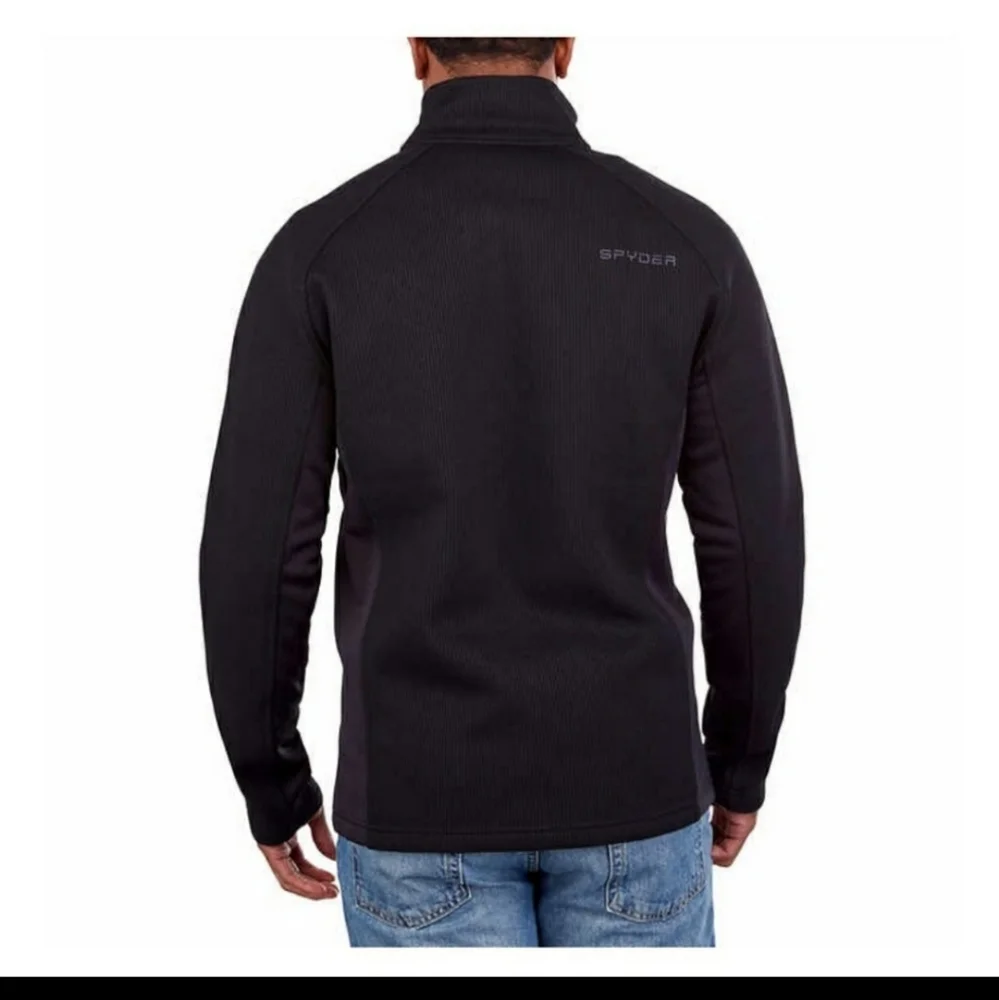 Spyder men's gait half zip jackets NWT BLACK